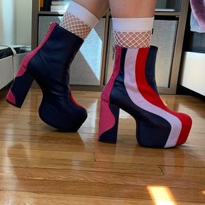 Current Mood Jawbreaker Platform Boots